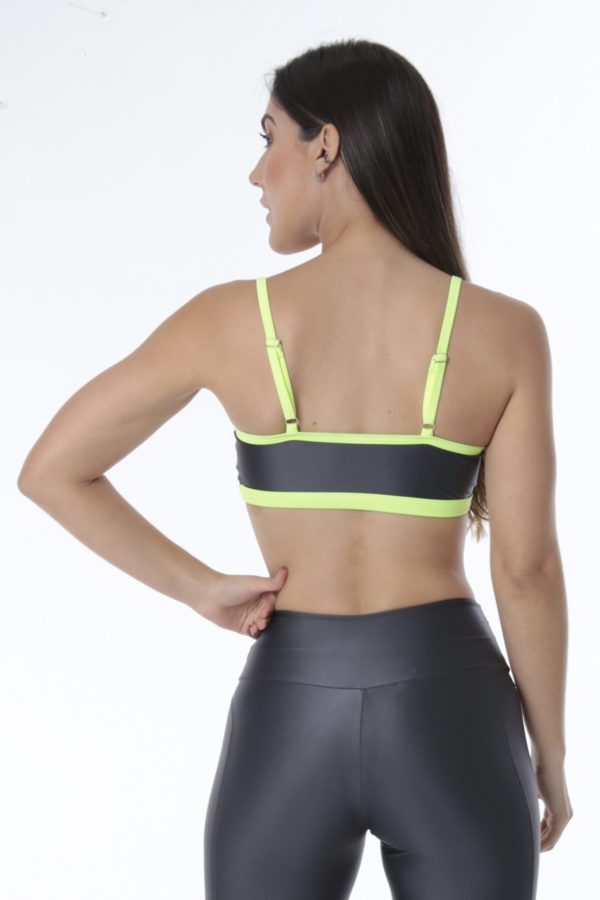 Top Color Block - Cinza - Imagem 3