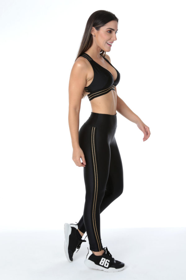 Top Gold - Preto com Dourado - Imagem 4