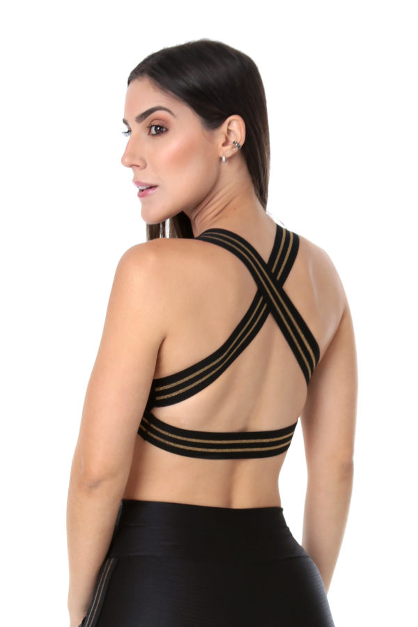 Top Gold - Preto com Dourado - Imagem 2