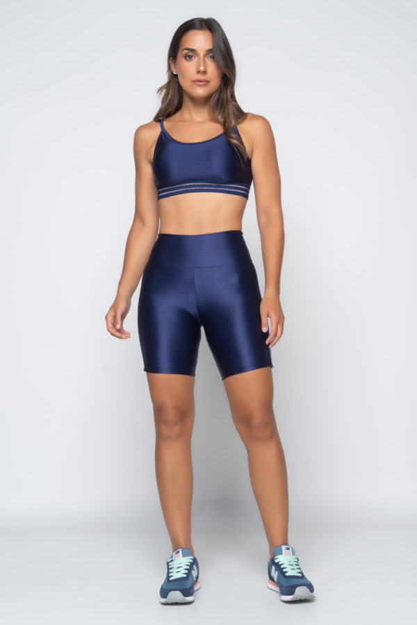 Bermuda Gold - Marinho com Rosê - Imagem 5