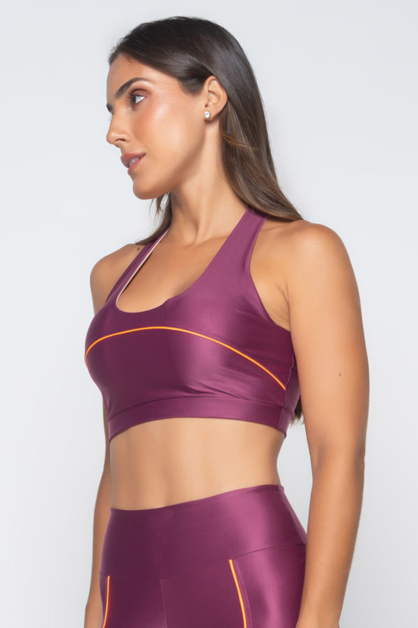 Top Neon Vibes -  Viena com Laranja - Imagem 2