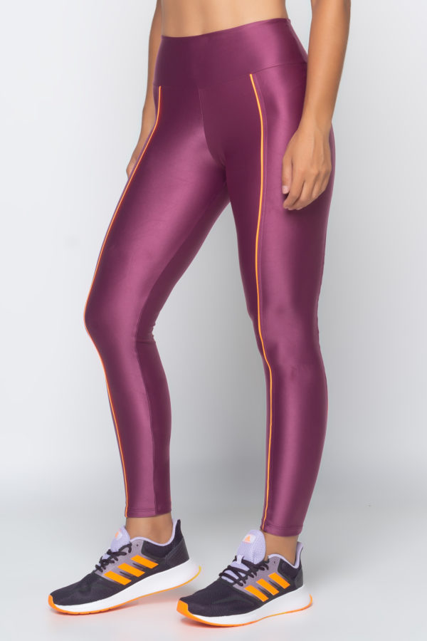 Legging Neon Vibes - Viena com Laranja - Imagem 3