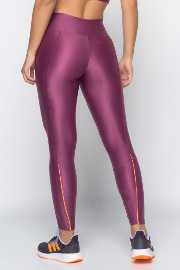 Legging Neon Vibes - Viena com Laranja - Imagem 4