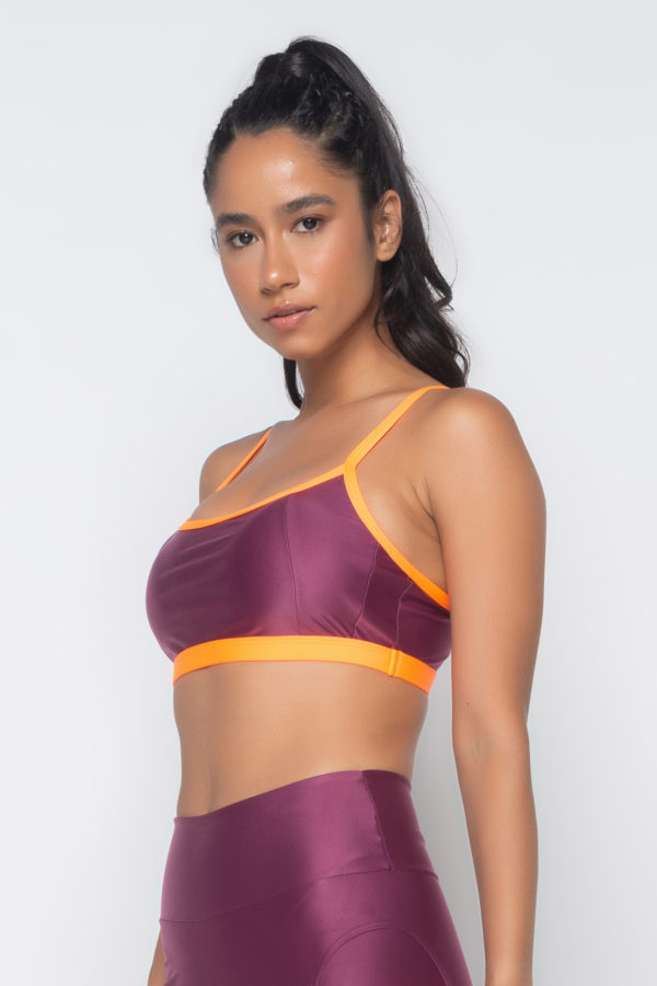 Top Color Block - Viena com Laranja - Imagem 3