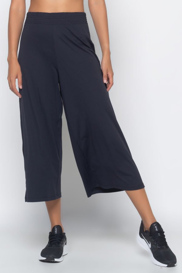 Calça Pantacourt Comfy - Preto - Imagem 2