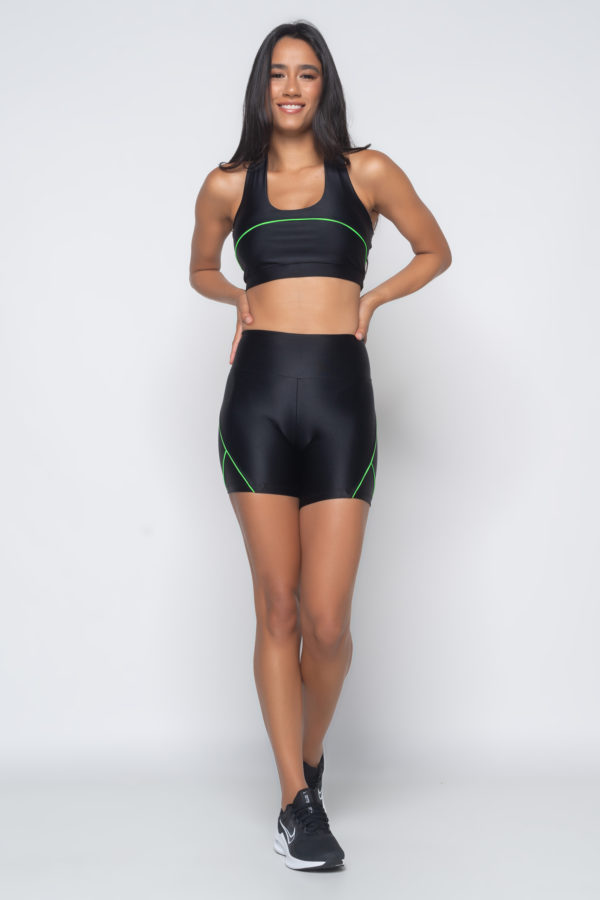 Top Neon Vibes - Preto com Verde - Imagem 5
