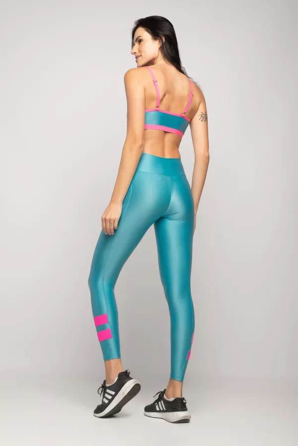 Top Color Block - Laguna com Rosa - Imagem 6