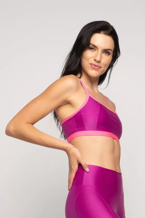 Top Color Block - Gaia com Rosa - Imagem 2