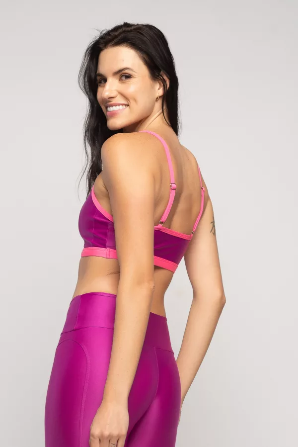 Top Color Block - Gaia com Rosa - Imagem 3