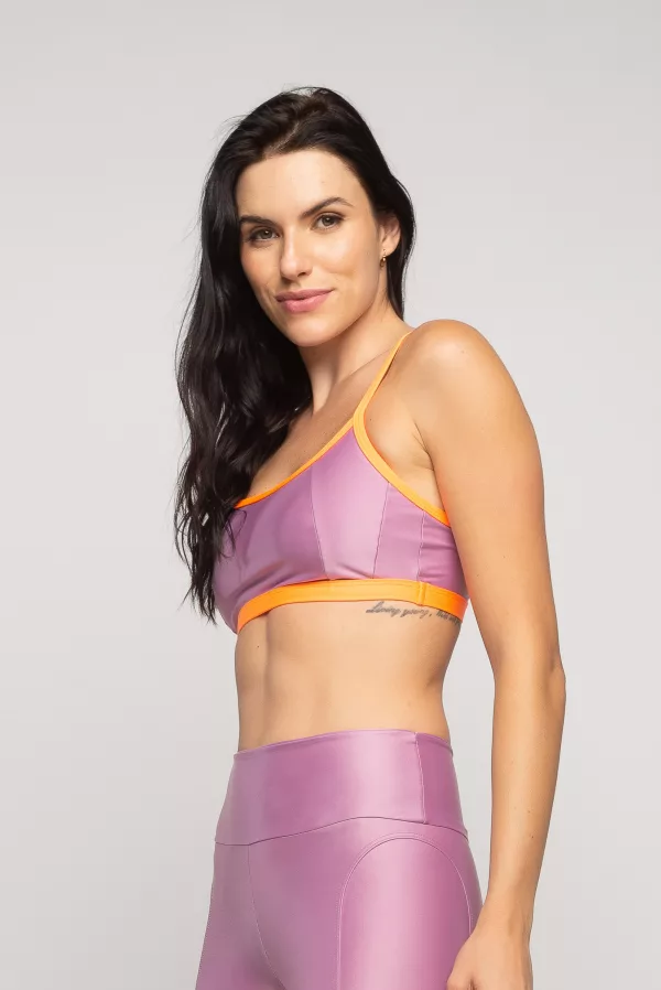 Top Color Block - Melissa com Laranja - Imagem 2