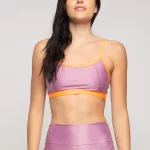 Top Color Block - Melissa com Laranja