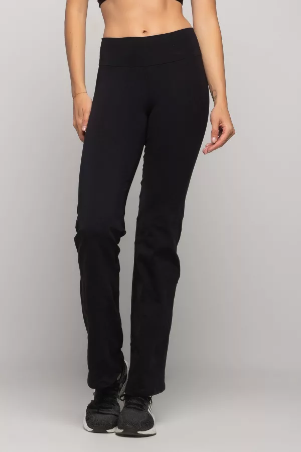 Calça Reta Comfort - Preto - Imagem 2
