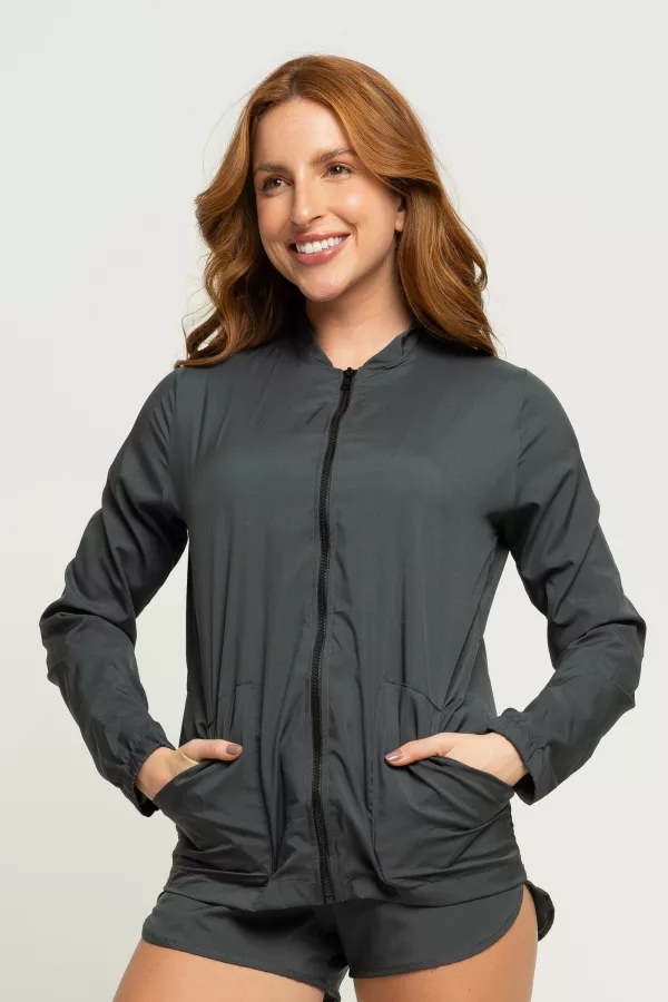 Casaco Havana Liso - Cinza - Imagem 4