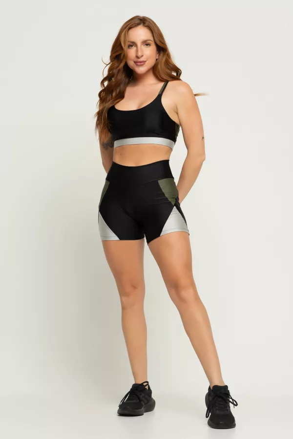 Top Three - Preto / Cromo / Croco - Imagem 7