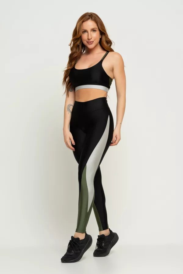 Top Three - Preto / Cromo / Croco - Imagem 10