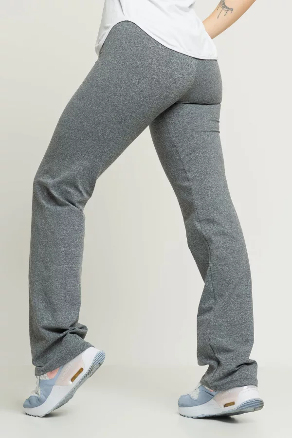 Calça Reta Comfort - Mescla - Imagem 5