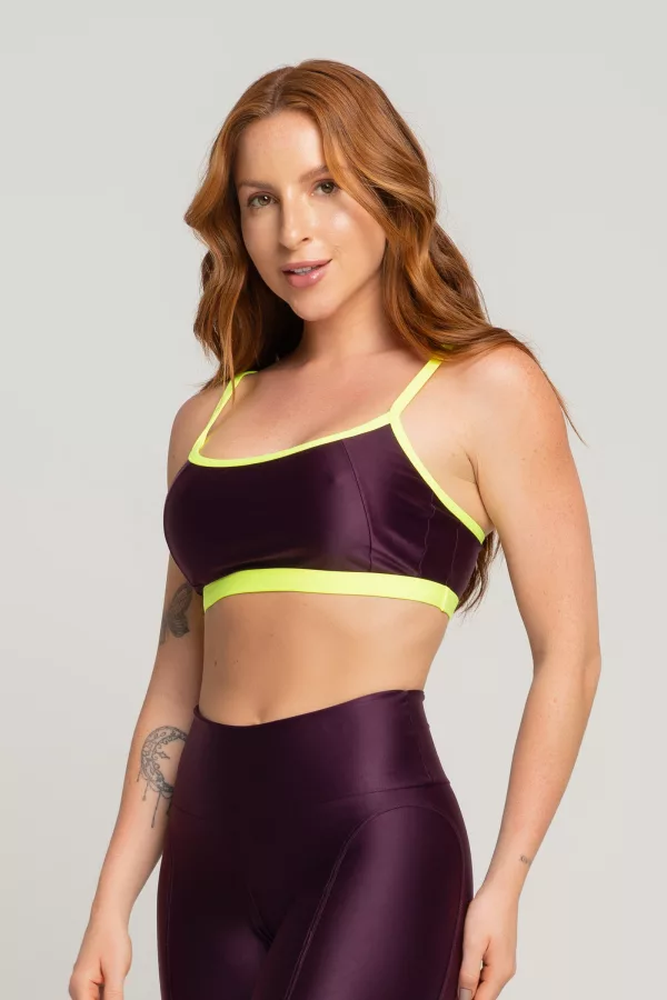 Top Color Block - Deluxe com Amarelo - Imagem 2