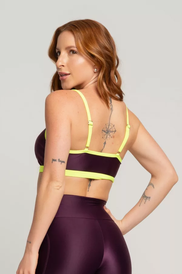 Top Color Block - Deluxe com Amarelo - Imagem 3