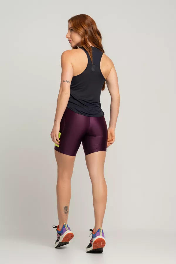 Bermuda Color Block - Deluxe com Amarelo - Imagem 4