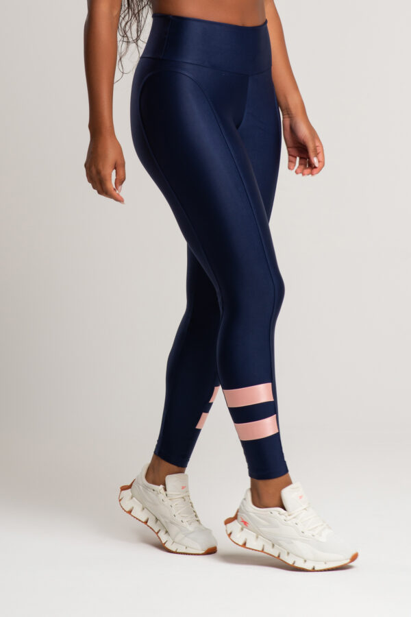 Legging Color Block - Eclipse com Rosê Gold - Imagem 3