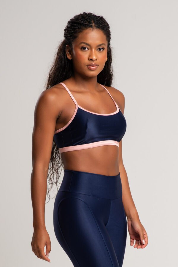 Top Color Block - Eclipse com Rosê Gold - Imagem 2