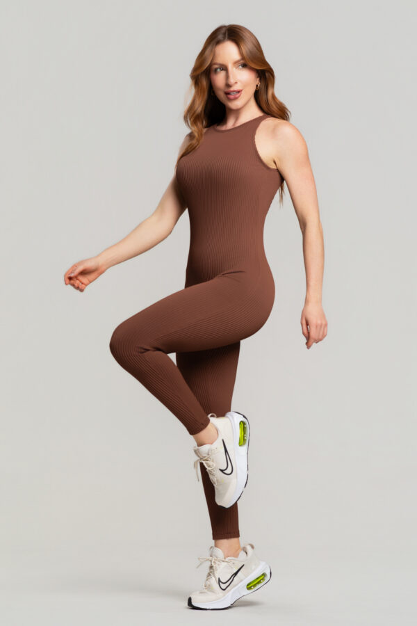 Macacão FitWave - Cappuccino - Imagem 2