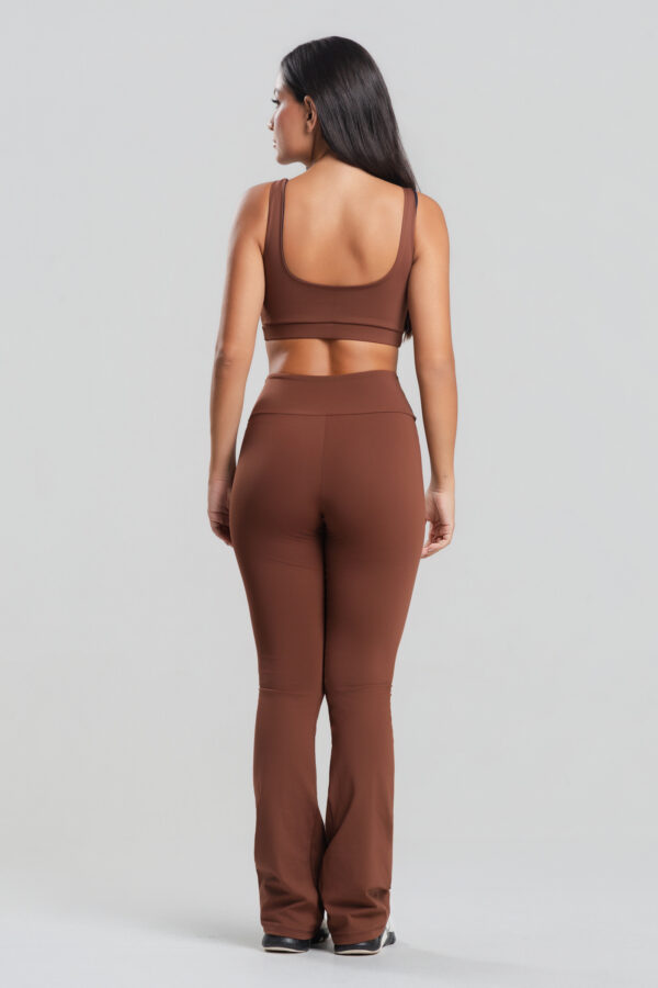 Calça Flare Aura - Cappuccino - Imagem 6