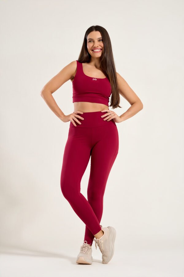 Cropped Femme Force -  Wine - Imagem 3