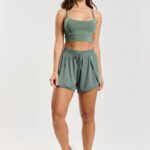 Short Duplo Ease - Dusty Green
