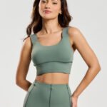 Cropped Stride - Dusty Green